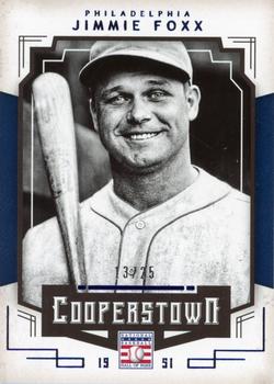 2015 Panini Cooperstown - HOF Chronicles Blue #53 Jimmie Foxx Front