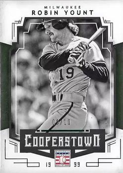 2015 Panini Cooperstown - HOF Chronicles Green #82 Robin Yount Front
