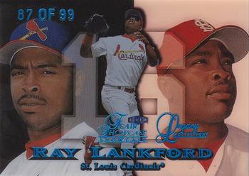 1999 Flair Showcase - Legacy Collection Row 1 (Showcase) #60L Ray Lankford  Front