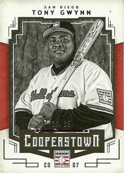 2015 Panini Cooperstown - HOF Induction Red #93 Tony Gwynn Front