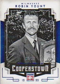 2015 Panini Cooperstown - HOF Induction Blue #82 Robin Yount Front