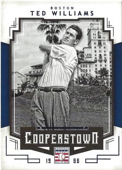 2015 Panini Cooperstown - HOF Induction Blue #90 Ted Williams Front
