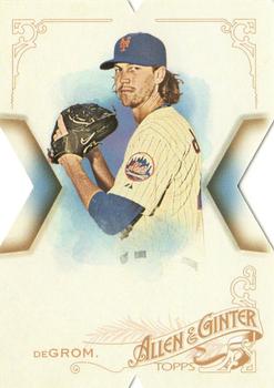 2015 Topps Allen & Ginter - National Die Cut Exclusives #AGX-34 Jacob deGrom Front