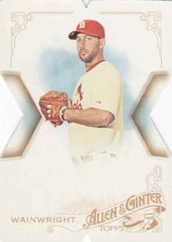 2015 Topps Allen & Ginter - National Die Cut Exclusives #AGX-42 Adam Wainwright Front