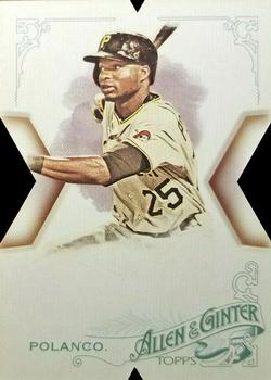 2015 Topps Allen & Ginter - National Die Cut Exclusives #AGX-61 Gregory Polanco Front