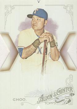 2015 Topps Allen & Ginter - National Die Cut Exclusives #AGX-63 Shin-Soo Choo Front