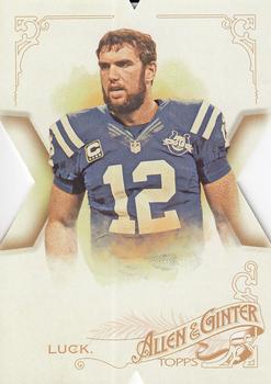 2015 Topps Allen & Ginter - National Die Cut Exclusives #AGX-82 Andrew Luck Front