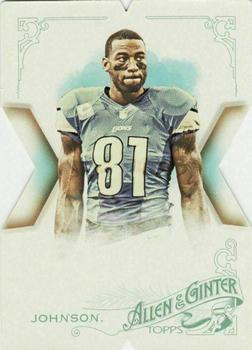 2015 Topps Allen & Ginter - National Die Cut Exclusives #AGX-89 Calvin Johnson Front