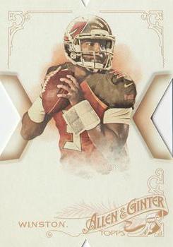 2015 Topps Allen & Ginter - National Die Cut Exclusives #AGX-90 Jameis Winston Front