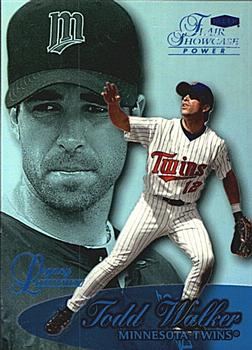 1999 Flair Showcase - Legacy Collection Row 3 (Power) #86L Todd Walker  Front