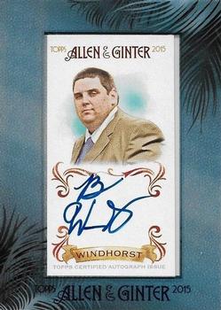 2015 Topps Allen & Ginter - Autographs Non Baseball #AGA-BW Brian Windhorst Front