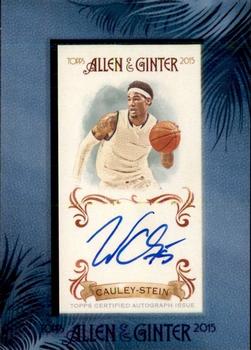 2015 Topps Allen & Ginter - Autographs Non Baseball #AGA-WCS Willie Cauley-Stein Front