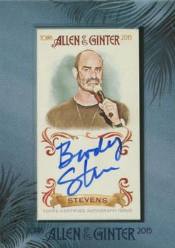 2015 Topps Allen & Ginter - Autographs Non Baseball #AGA-BS Brody Stevens Front