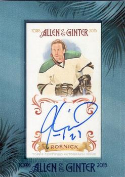 2015 Topps Allen & Ginter - Autographs Non Baseball #AGA-JR Jeremy Roenick Front