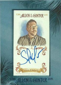2015 Topps Allen & Ginter - Autographs Non Baseball #AGA-SV Sal Vulcano Front