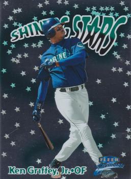 1999 Fleer Brilliants - Shining Stars #1 SS Ken Griffey, Jr. Front