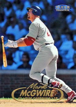 1998 Fleer Tradition #25 Mark McGwire Front