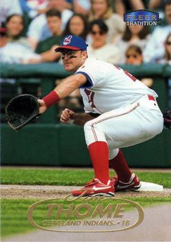 1998 Fleer Tradition #110 Jim Thome Front