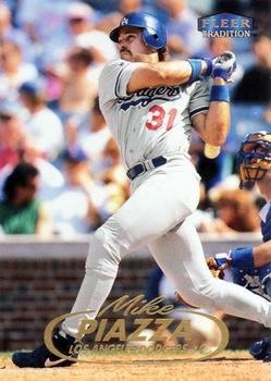 1998 Fleer Tradition #200 Mike Piazza Front