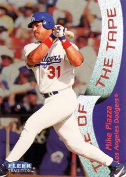 1998 Fleer Tradition #334 Mike Piazza Front