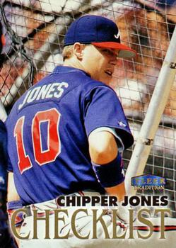 1998 Fleer Tradition #345 Chipper Jones Front