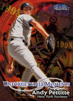 1998 Fleer Tradition #591 Andy Pettitte Front