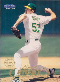 1998 Fleer Tradition #277 Brad Rigby Front