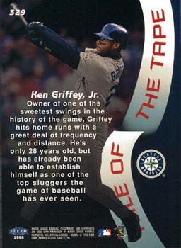 1998 Fleer Tradition #329 Ken Griffey, Jr. Back