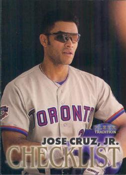 1998 Fleer Tradition #341 Jose Cruz, Jr. Front