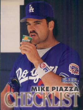 1998 Fleer Tradition #347 Mike Piazza Front