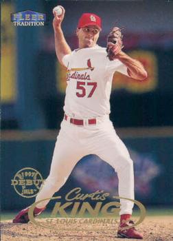 1998 Fleer Tradition #36 Curtis King Front