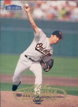1998 Fleer Tradition #389 Mike Mussina Front