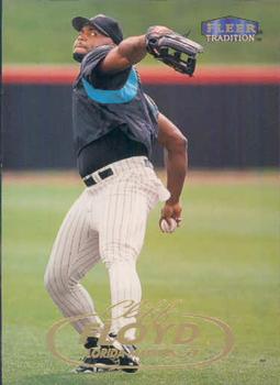 1998 Fleer Tradition #487 Cliff Floyd Front
