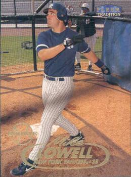1998 Fleer Tradition #558 Mike Lowell Front