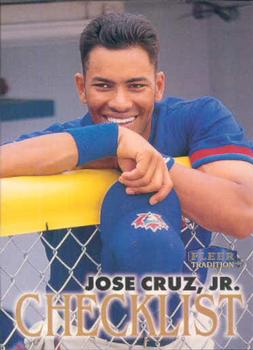1998 Fleer Tradition #571 Jose Cruz, Jr. Front