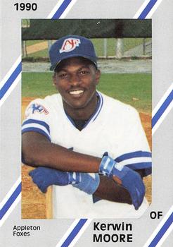 1990 Diamond Cards Appleton Foxes #16 Kerwin Moore Front