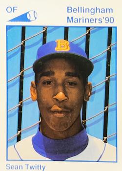 1990 Bellingham Mariners #1 Sean Twitty Front
