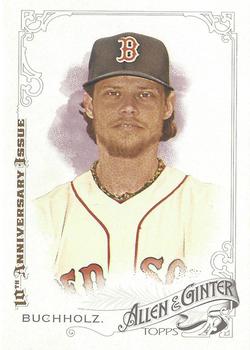 2015 Topps Allen & Ginter - 10th Anniversary Issue #168 Clay Buchholz Front