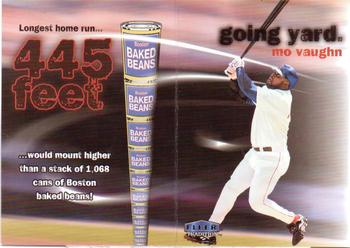 1999 Fleer Tradition - Going Yard #15GY Mo Vaughn  Front