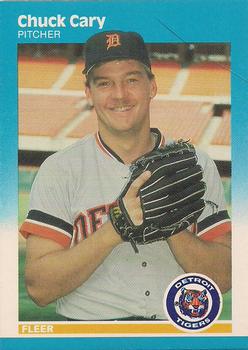 1987 Fleer #147 Chuck Cary Front