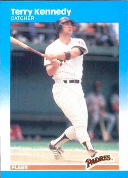1987 Fleer #419 Terry Kennedy Front