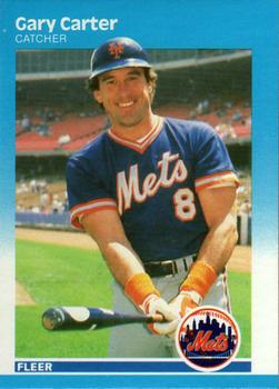 1987 Fleer #4 Gary Carter Front