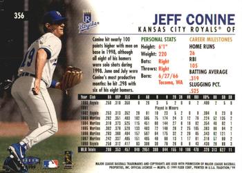1999 Fleer Tradition - Millennium #356 Jeff Conine  Back