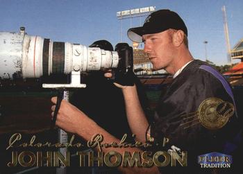 1999 Fleer Tradition - Millennium #528 John Thomson  Front