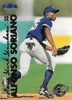 1999 Fleer Tradition - Millennium #605 Alfonso Soriano  Front