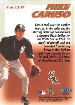 1999 Fleer Tradition - Rookie Flashback #4RF Mike Caruso  Back