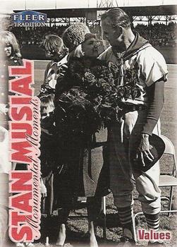 1999 Fleer Tradition - Stan Musial Monumental Moments #2SM Stan Musial Front