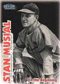 1999 Fleer Tradition - Stan Musial Monumental Moments #3SM Stan Musial Front
