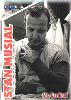 1999 Fleer Tradition - Stan Musial Monumental Moments #7SM Stan Musial Front