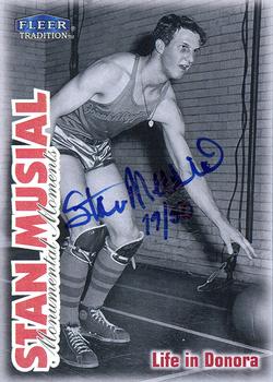 1999 Fleer Tradition - Stan Musial Monumental Moments Autographs #1SM Stan Musial  Front